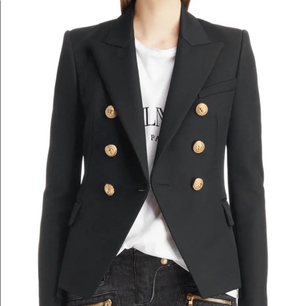 Balmain style jacket